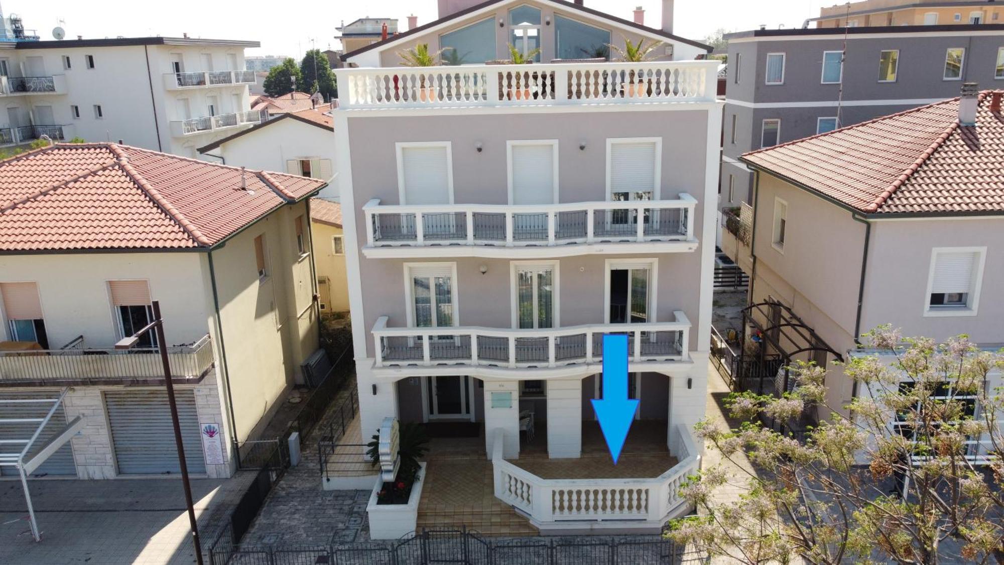 Residenza Mediterranea Apartments 리미니 외부 사진